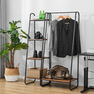 heavy-duty-clothes-rail-metal-coat-stands-with-shoe-rack-storage-cabinet-wardrobe-4-tiers-ladder-bookshelf-shelving-unit-vintage-wood-L-16257074-30987377_1