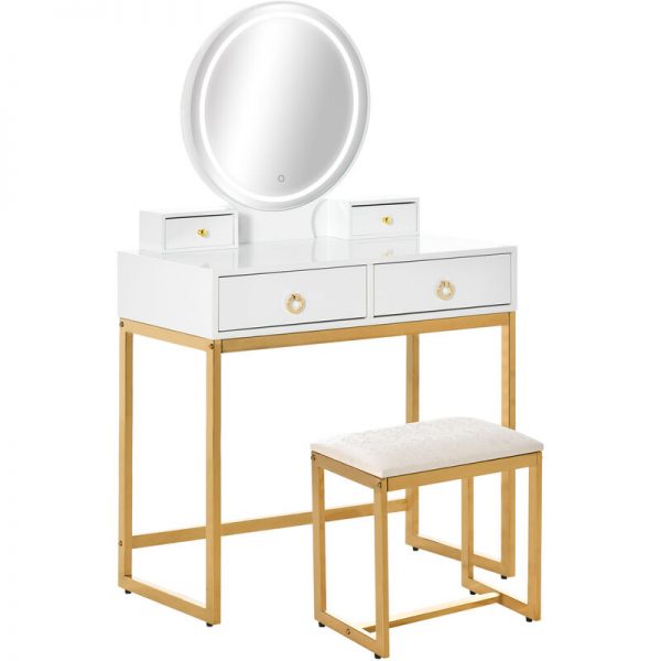 homcom-gold-tone-glam-dressing-table-stool-led-mirror-set-w-4-drawers-bedroom-L-385786-37150089_1