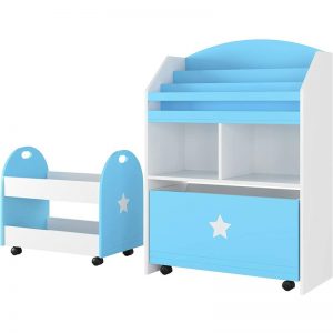 homfa-set-of-2-childrens-shelves-with-toy-storage-bookcases-display-stand-removable-storage-drawer-with-wheels-kids-bedroom-playroom-classroom-blue-L-15297428-26472282_1