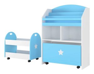 homfa-set-of-2-childrens-shelves-with-toy-storage-bookcases-display-stand-removable-storage-drawer-with-wheels-kids-bedroom-playroom-classroom-blue-L-15297428-35549627_1