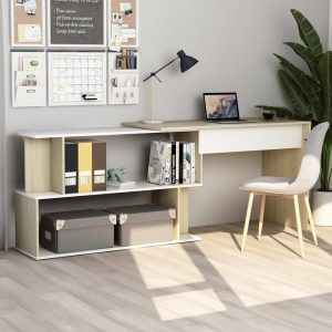 hommoo-corner-desk-white-and-sonoma-oak-200x50x76-cm-chipboard-L-12439931-25088500_1