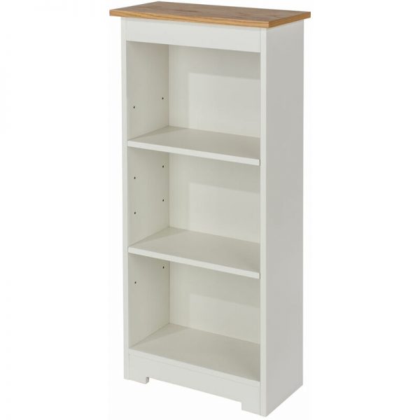 kolo-low-narrow-bookcase-with-adjustable-shelves-off-cream-and-oak-cream-L-1219342-27769730_1