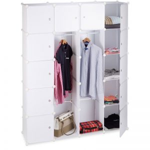 relaxdays-14-compartment-shelving-unit-wardrobe-modular-plug-in-plastic-shelf-2-x-clothes-rails-white-L-4389122-31793798_1