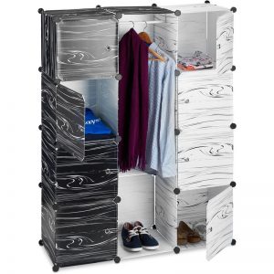 relaxdays-black-and-white-wardrobe-modern-cabinet-shelving-unit-with-9-compartments-plastic-room-divider-145-x-110-x-37-cm-L-4389122-16118501_1