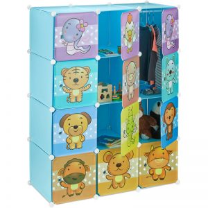 relaxdays-childrens-modular-shelf-cute-animal-prints-plastic-system-doors-wardrobe-clothes-rails-blue-L-4389122-31795836_1