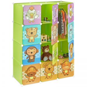 relaxdays-childrens-modular-shelf-cute-animal-prints-plastic-system-doors-wardrobe-clothes-rails-green-L-4389122-31795847_1