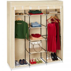 relaxdays-folding-closet-valentin-xxl-fabric-wardrobe-173-x-148-x-425-cm-9-shelves-textile-foldable-storage-with-zipper-beige-L-4389122-31789719_1