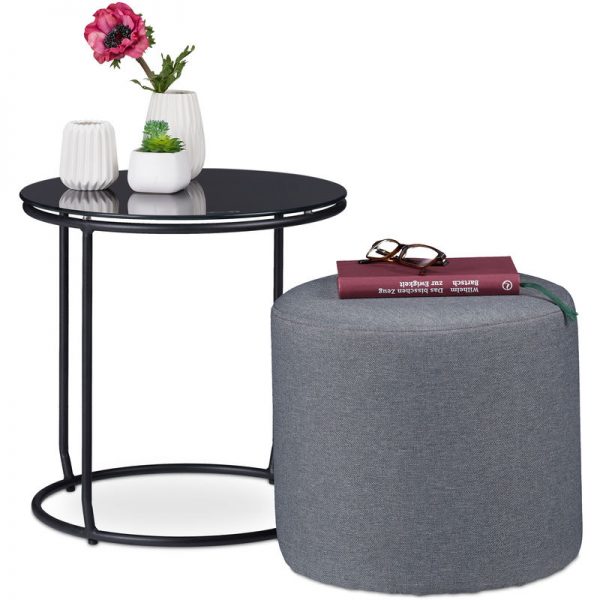 relaxdays-side-table-with-stool-round-couch-table-pouf-combination-space-saving-hxd-40x40-cm-black-grey-L-4389122-16143726_1