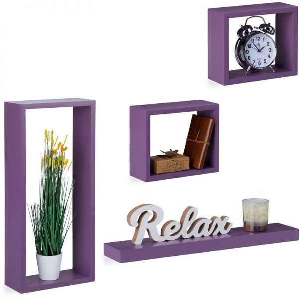 relaxdays-wall-mount-floating-shelf-set-of-4-wooden-cube-shelves-mdf-bookcase-spice-rack-purple-L-4389122-31831451_1