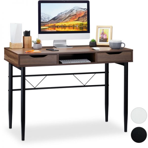 relaxdays-writing-desk-with-drawers-compartment-modern-metal-frame-office-desk-hwd-77x110x55-cm-brown-black-L-4389122-31797185_1