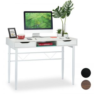 relaxdays-writing-desk-with-drawers-compartment-modern-metal-frame-office-desk-hwd-77x110x55-cm-white-L-4389122-31797179_1