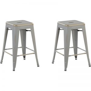 set-of-2-metal-stools-60-cm-silver-with-gold-cabrillo-L-2301622-9826557_1