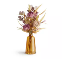 Habitat Large Coloured Glass Floral Bouquet