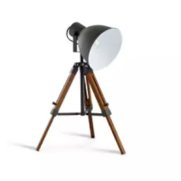 Habitat Loft Living Tripod Table Lamp - Grey
