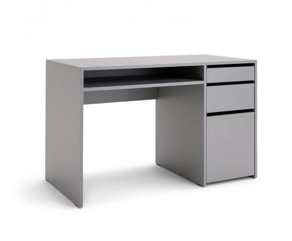 Habitat Pepper 2 Drawer Pedestal Desk &#8211; Grey, MySmallSpace UK