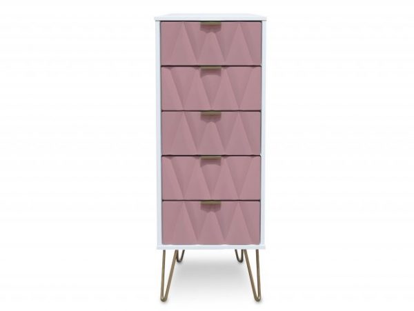 asc-diana-kobe-pink-and-white-5-drawer-narrow-chest-of-drawers-assembled_23676