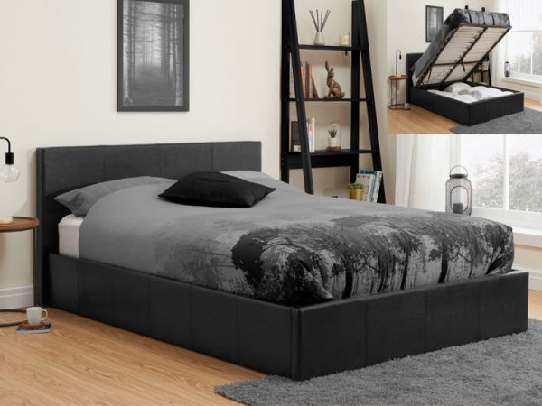 birlea-berlin-5ft-king-size-black-upholstered-faux-leather-ottoman-bed-frame_3479