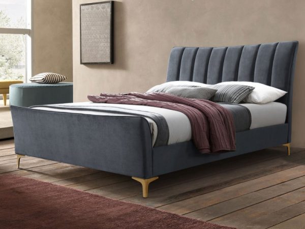 birlea-clover-5ft-king-size-grey-velvet-upholstered-fabric-bed-frame_19870