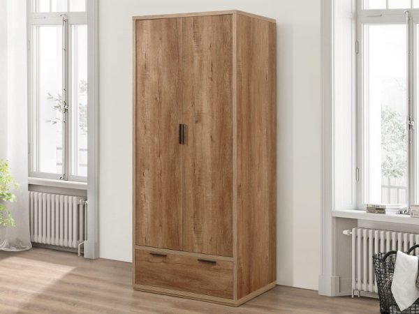 birlea-flat-packed-stockwell-rustic-oak-2-door-1-drawer-double-wardrobe_15540