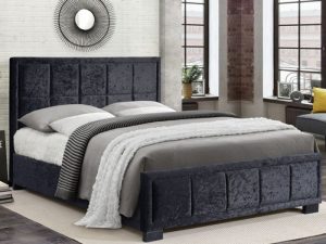 birlea-hannover-5ft-king-size-black-crushed-velvet-glitz-upholstered-fabric-bed-frame_11519