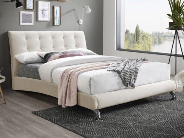 birlea-hemlock-4ft-small-double-warm-stone-velvet-upholstered-fabric-bed-frame_19697