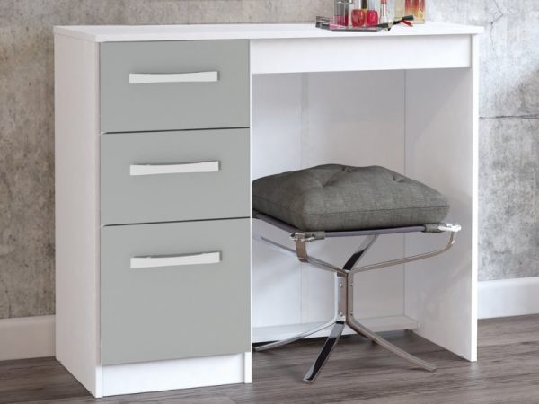 birlea-lynx-grey-high-gloss-and-white-single-pedestal-dressing-table-flat-packed_11797