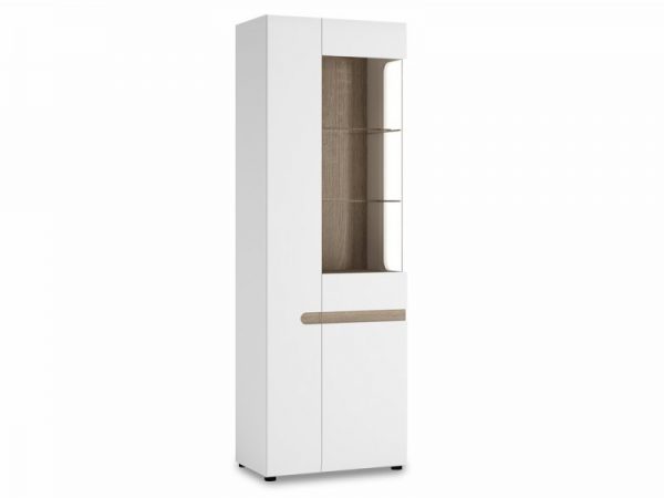 furniture-to-go-chelsea-white-high-gloss-and-truffle-oak-tall-glazed-narrow-display-unit-lhd-flat-packed_12898