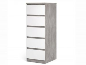 furniture-to-go-flat-packed-naia-concrete-grey-and-white-high-gloss-5-drawer-narrow-chest-of-drawers_17756