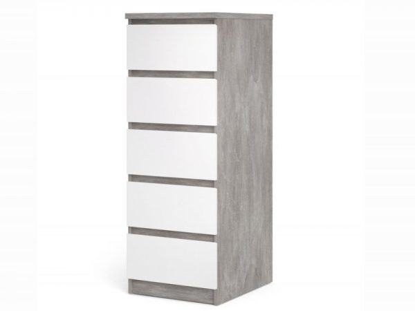 furniture-to-go-flat-packed-naia-concrete-grey-and-white-high-gloss-5-drawer-narrow-chest-of-drawers_17756