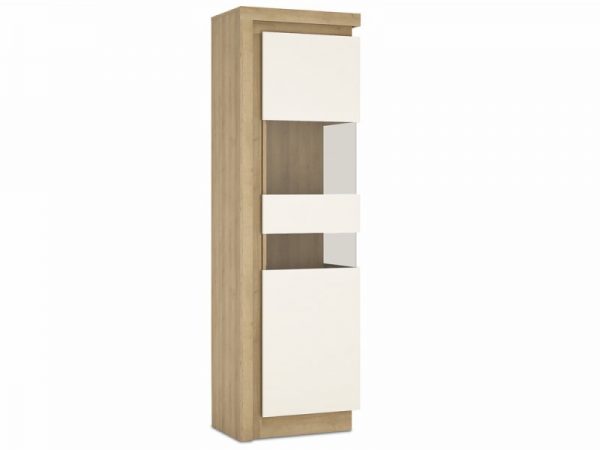 furniture-to-go-lyon-white-high-gloss-and-riviera-oak-tall-display-cabinet-rhd-flat-packed_12919