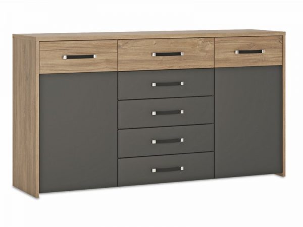 furniture-to-go-monaco-stirling-oak-and-black-2-door-5-drawer-wide-cupboard-flat-packed_12866