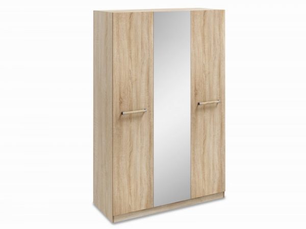 ideal-products-hampton-oak-3-door-1-mirror-tall-triple-wardrobe-flat-packed_16527