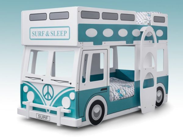 julian-bowen-campervan-3ft-white-and-green-wooden-bunk-bed-frame_15286