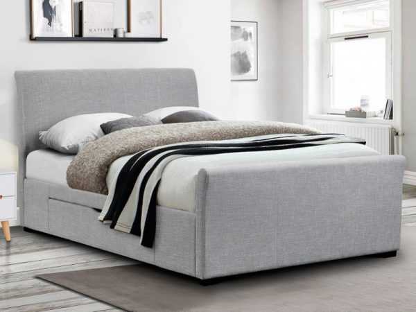 julian-bowen-capri-5ft-king-size-light-grey-upholstered-fabric-2-drawer-bed-frame_9187