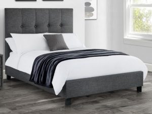 julian-bowen-sorrento-4ft6-double-grey-upholstered-fabric-bed-frame_23813