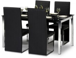 julian-bowen-tempo-150cm-black-glass-dining-table-and-4-black-faux-leather-chairs-set_3201