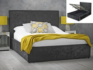 lpd-rimini-5ft-king-size-black-crushed-velvet-glitz-upholstered-fabric-ottoman-bed-frame_23844