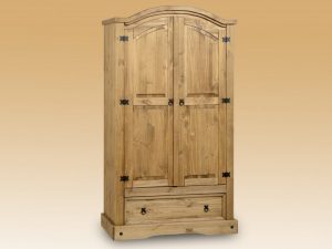 seconique-corona-pine-2-door-1-drawer-double-wardrobe-flat-packed_6754