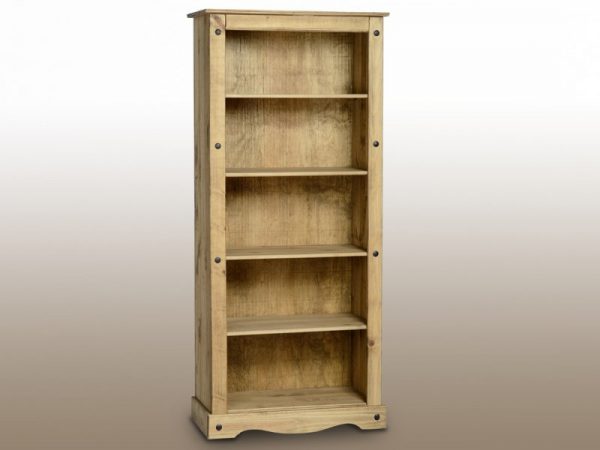seconique-corona-pine-tall-wooden-bookcase-flat-packed_2287