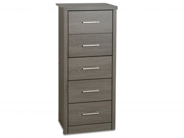 seconique-lisbon-black-wood-grain-effect-5-drawer-tall-narrow-chest-of-drawers-flat-packed_27736