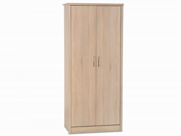 seconique-lisbon-light-oak-effect-2-door-double-wardrobe-flat-packed_19875