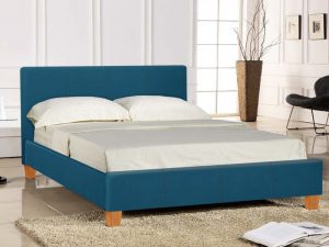 seconique-prado-4ft6-double-petrol-blue-upholstered-fabric-bed-frame_16920
