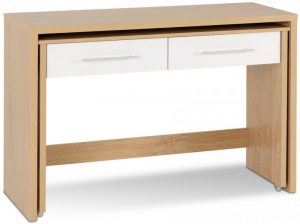 seconique-seville-white-high-gloss-and-oak-2-drawer-computer-desk-flat-packed_17893