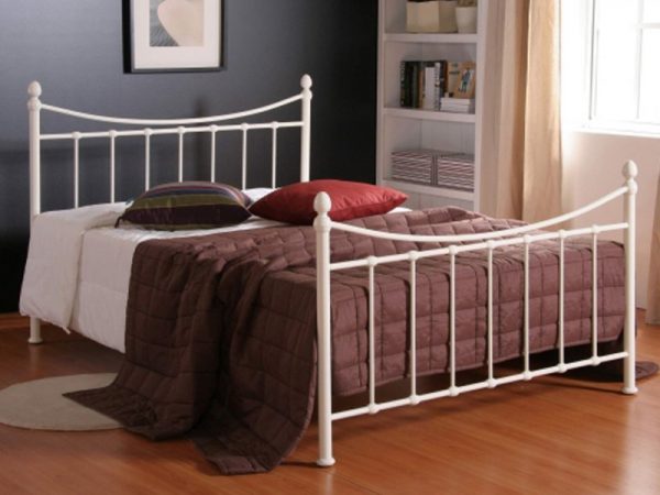 time-living-alderley-4ft-small-double-ivory-metal-bed-frame_5013