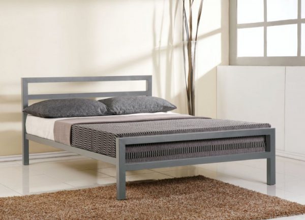 time-living-city-block-4ft-small-double-grey-metal-bed-frame_4969