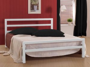 time-living-city-block-5ft-king-size-white-metal-bed-frame_4989