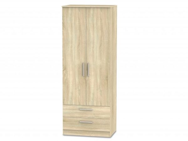 welcome-2ft6-contrast-2-door-2-drawer-tall-double-wardrobe-assembled_22184