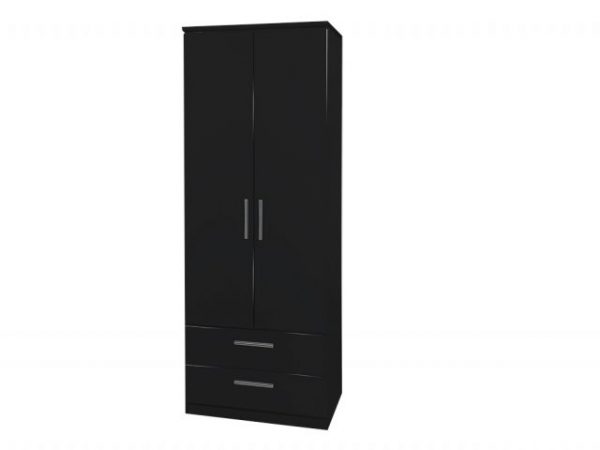 welcome-2ft6-knightsbridge-black-high-gloss-2-door-2-drawer-double-wardrobe-assembled_27725
