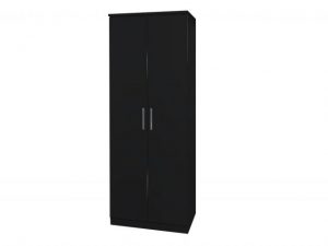 welcome-2ft6-knightsbridge-black-high-gloss-2-door-double-wardrobe-assembled_27724