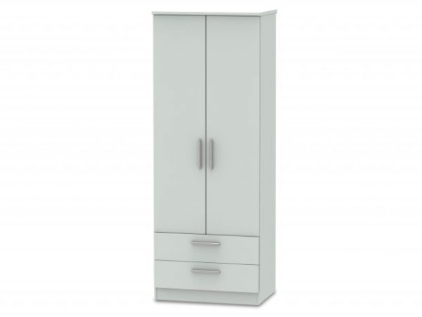 welcome-2ft6-knightsbridge-cream-high-gloss-and-walnut-2-door-2-drawer-double-wardrobe-assembled_22417